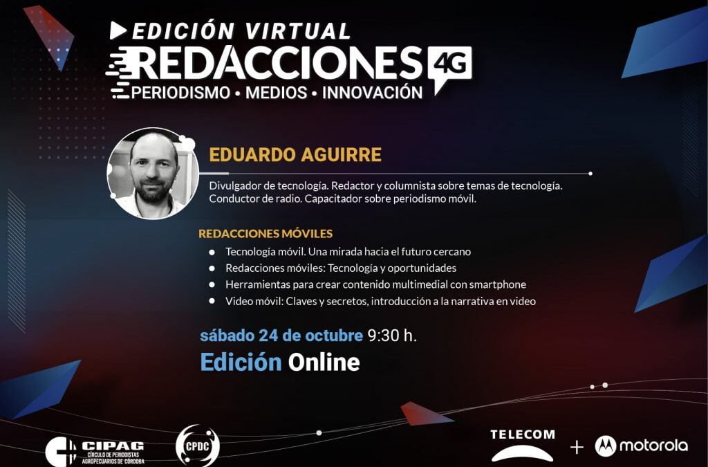 Taller virtual de Telecom sobre Periodismo Móvil
