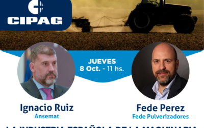 Charla sobre la industria española sobre maquinaria agrícola frente a la pandemia.