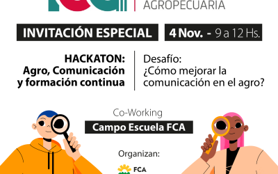 Hackathon IdeCA: Cómo mejorar la comunicación en el agro?
