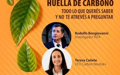 Charla sobre huella de carbono: Todo lo que querés saber y no te atrevés a preguntar.