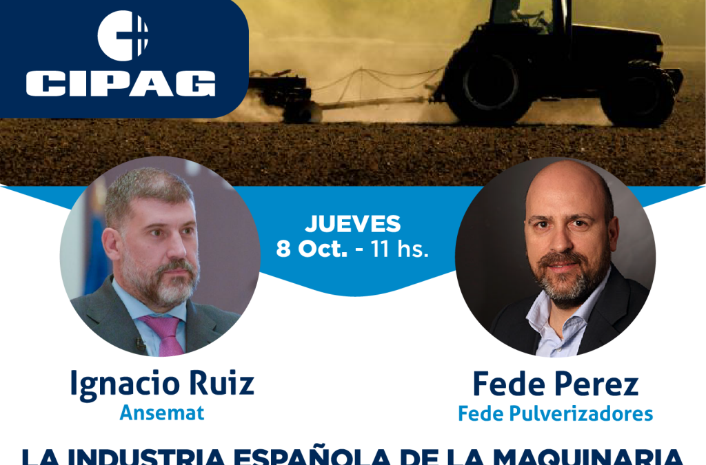 Charla sobre la industria española sobre maquinaria agrícola frente a la pandemia.